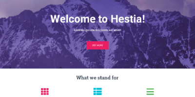 Hestia企业网站模板 国外wordpress主题推荐 多功能响应式模板